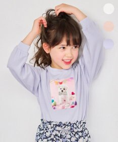 ANY KIDS フォトプリント 長袖 Ｔシャツ