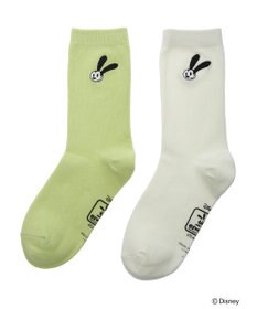 Green Parks オズワルド／ＳＥＴ２点　ワンポイント刺繍ソックス