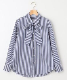 組曲 L 【ボウタイ付き】メッセージシャーティング シャツ