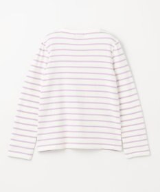 ANY KIDS リボン×ボーダー長袖Tシャツ