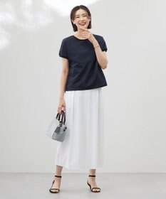 J.PRESS LADIES 【WEB限定カラーあり・洗える】トリコットジャージー フレアーパンツ