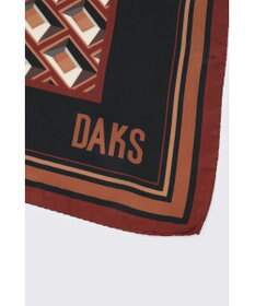 DAKS シルクスクエアスカーフ