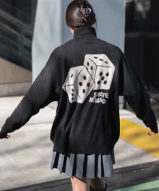 WEGO ハーフジップロゴプルオーバー