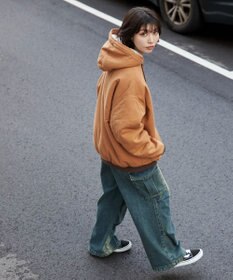 WEGO 【ユニセックス着用ITEM】ワーカーズボアフードブルゾン