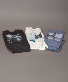 WEGO 【ユニセックス着用ITEM】アクセ付きフォトグラフィックプルオーバー