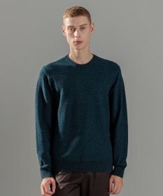 JOSEPH HOMME 【イージーケア】 ヴィスコースリンクス　クルーネックニット