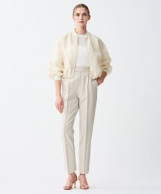 uncrave ラスターシアーニット ワイドリブトップス