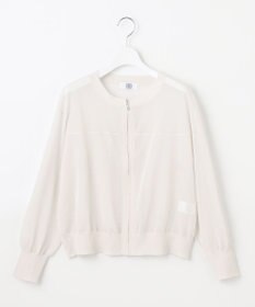 J.PRESS LADIES 【洗える】SHEER LIGHT ニット ブルゾン