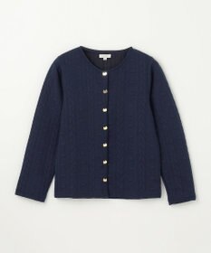 ANY KIDS ふくれジャガードカーディガン