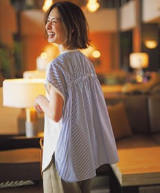 UNFILO 【セットアップ着用可】TENNEN TOUCH タックワイドパンツ