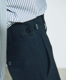 GRACE CONTINENTAL サテンベイカーパンツ