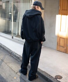 WEGO 【ユニセックス着用ITEM/MLサイズ展開】スウィッチングZIPパーカー