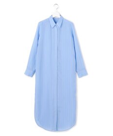 ICB 【WEB＆一部店舗限定】PreshrunkCupraStripe シャツワンピース