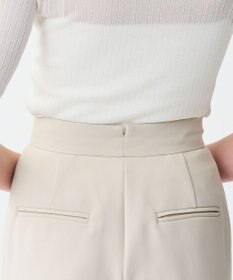 uncrave ラスターシアーニット ワイドリブトップス