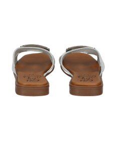 INTER-CHAUSSURES 【Oh my Sandals】メタルバックルフラットサンダル