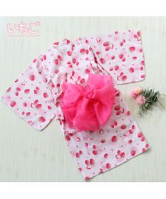 Mother garden 2023　マザーガーデン 2Way 子供用 浴衣 ワンピース セパレートタイプ 帯付き  《野いちご》