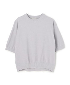 UNFILO L ベロアモール ハーフスリーブニット