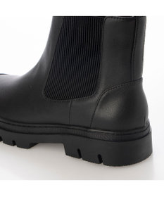 ing <ing>【レイン対応】ラバートゥサイドゴアブーツ
