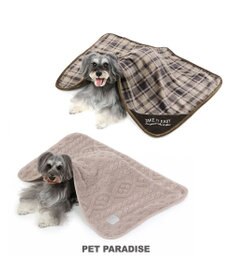PET PARADISE ペットパラダイス ブランケット 《チェック柄》 90cm×60cm