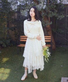 earth music&ecology 【WEB限定】リボンニットアンサンブル