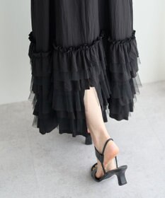 YECCA VECCA ラッフルキャミワンピース