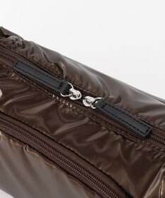 LA BAGAGERIE メタリックドロストポケット　ミニショルダーバッグ