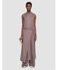 JOSEPH ジョゼフプリッセ　ラップスカートドレス