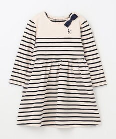 組曲 KIDS 【110-140㎝】ボーダー ワンピース
