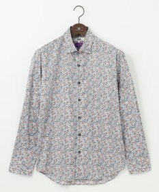 JOSEPH ABBOUD 【洗える】リバティプリント シャツ