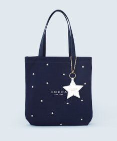 TOCCA 【chayさん着用】【WEB＆一部店舗限定・A4サイズ対応】LUCKY TWINKLE CANVASTOTE キャンバストートバッグ