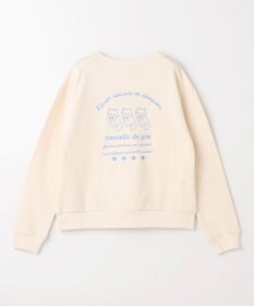 ANY KIDS アニマル バックプリントトレーナー