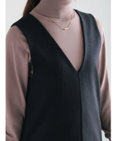 Te chichi ウール混ジャージージャンパースカート