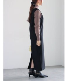 Te chichi ウール混ジャージージャンパースカート