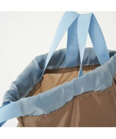 BEAMS SCHOOL 手提げバッグにもなる 2重底ナップサック