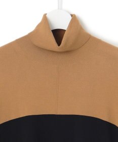ICB L 【新色追加・WEB限定カラーあり】 ヴィスコースワイド タートルネックプルオーバー