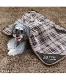 PET PARADISE ペットパラダイス ブランケット 《チェック柄》 90cm×60cm