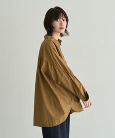 YECCA VECCA ドロストデザインギャザーシャツ