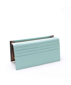 A.D.M.J. 【牛革】イタリアンレザークラックメタルロングウォレット