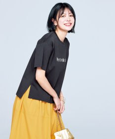 UNFILO BEAUTY FORM-Tコットン ロゴ半袖T