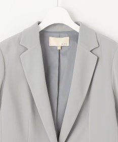 自由区 【XSサイズ～/洗える】ダブルフェイススーティング テーラードジャケット