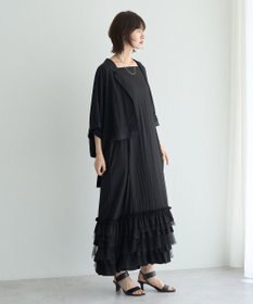 YECCA VECCA ラッフルキャミワンピース