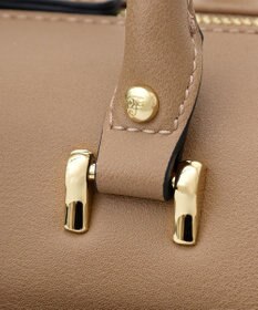 Maison de FLEUR マットワイドボストンバッグ