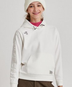 PW CIRCULUS 【WOMEN】スエード調 デタッチャブルフーディ