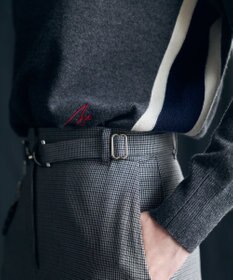 ICB 【30th ANNIVERSARY】ウールガンクラブチェック テーパードパンツ