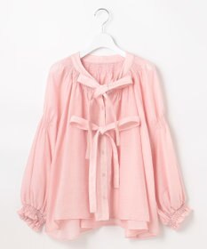 Feroux ダブルリボンシアー ブラウス