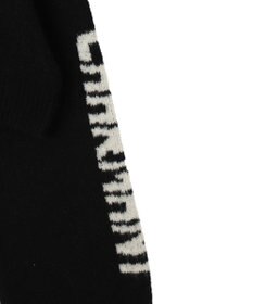 WEGO スタージャガードニットプルパーカー