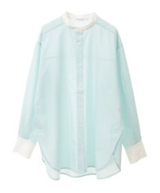 AMERICAN HOLIC イージーケアバンドカラーロングシャツ