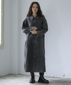 Green Parks ■ＥＳＣＡＲ　デニムロングジャケットワンピース