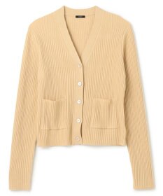 JOSEPH ファインリブメリノス　カーディガン