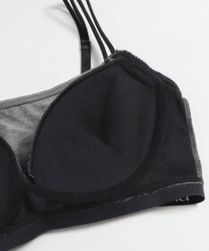 WEGO 【ブラトップ＆ショーツセット】Liliane　Ciel　ロゴテープ